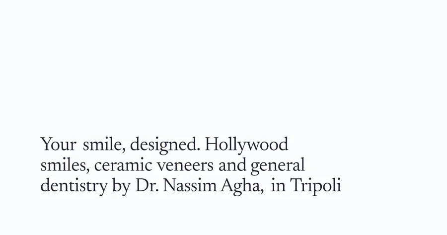 Dr. Nassim Agha Tripoli – photo from listing